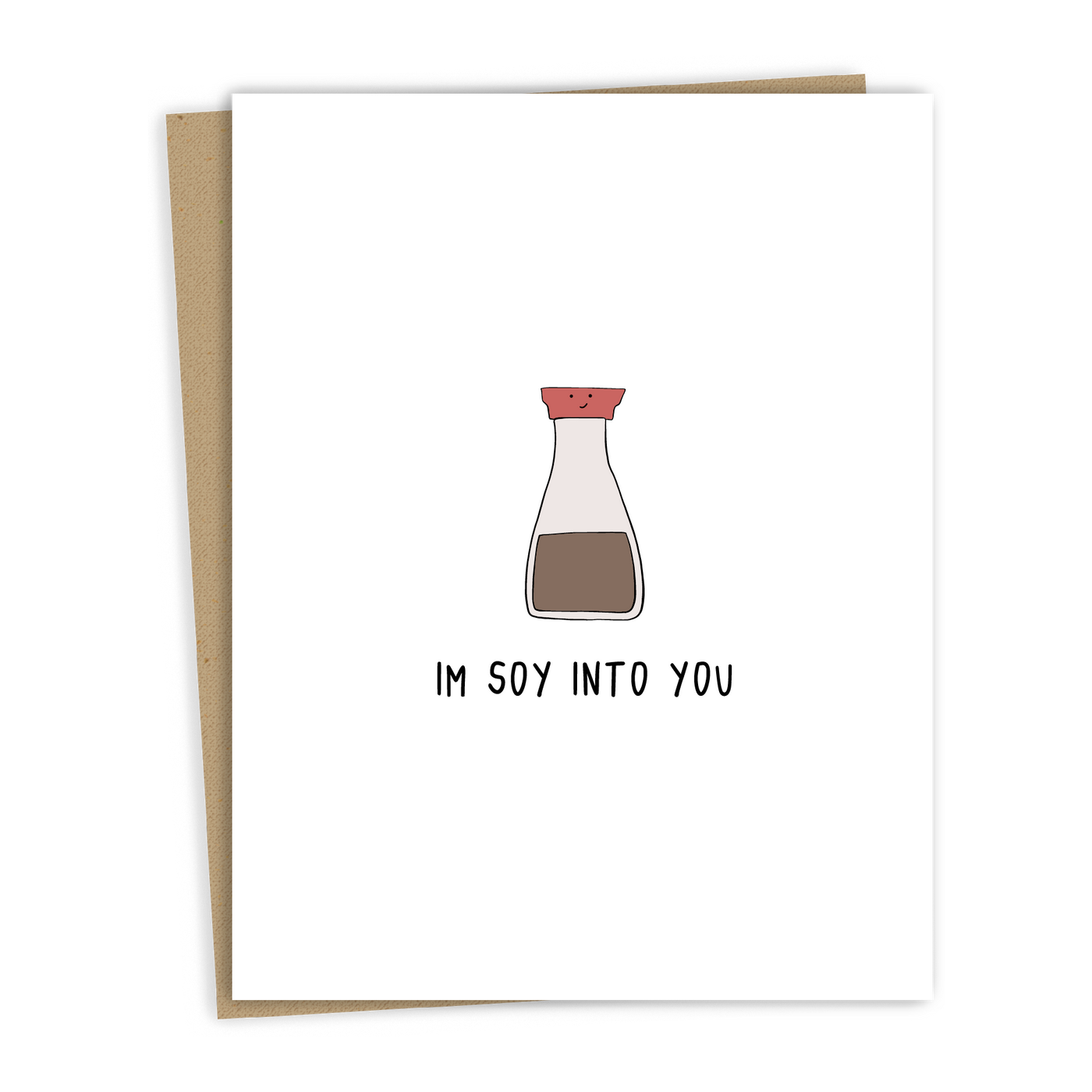 I'm Soy Into You | Anniversary, Valentine's Day Card