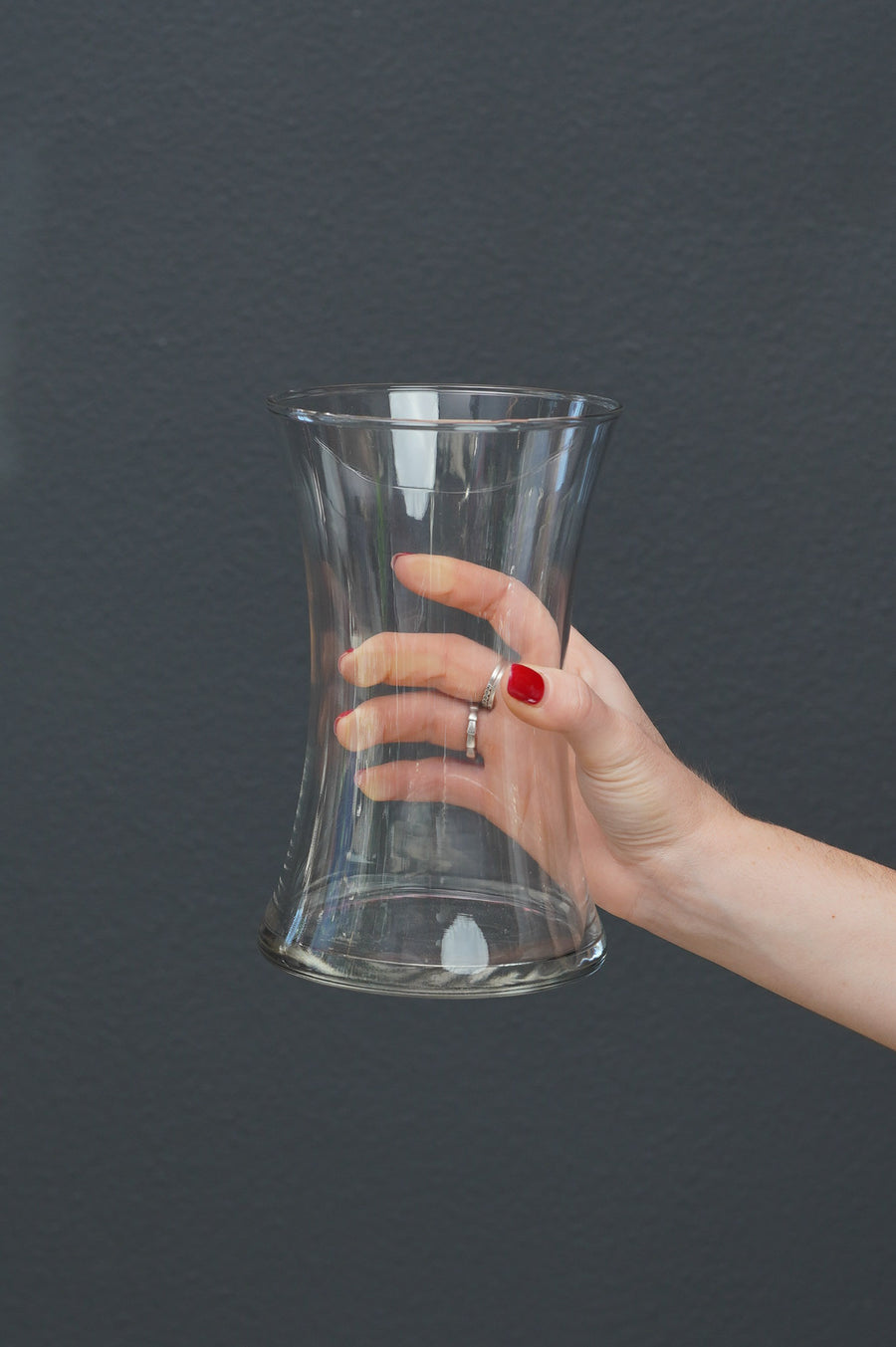 Clear Glass Vase