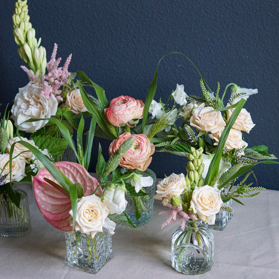Bud Vases | Blush & Peach