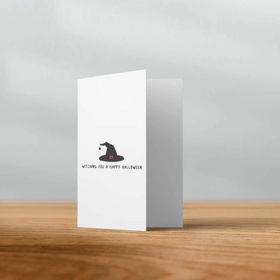 Witching You A Happy Halloween | Halloween Card