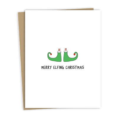 Merry Elfing Christmas | Christmas Card