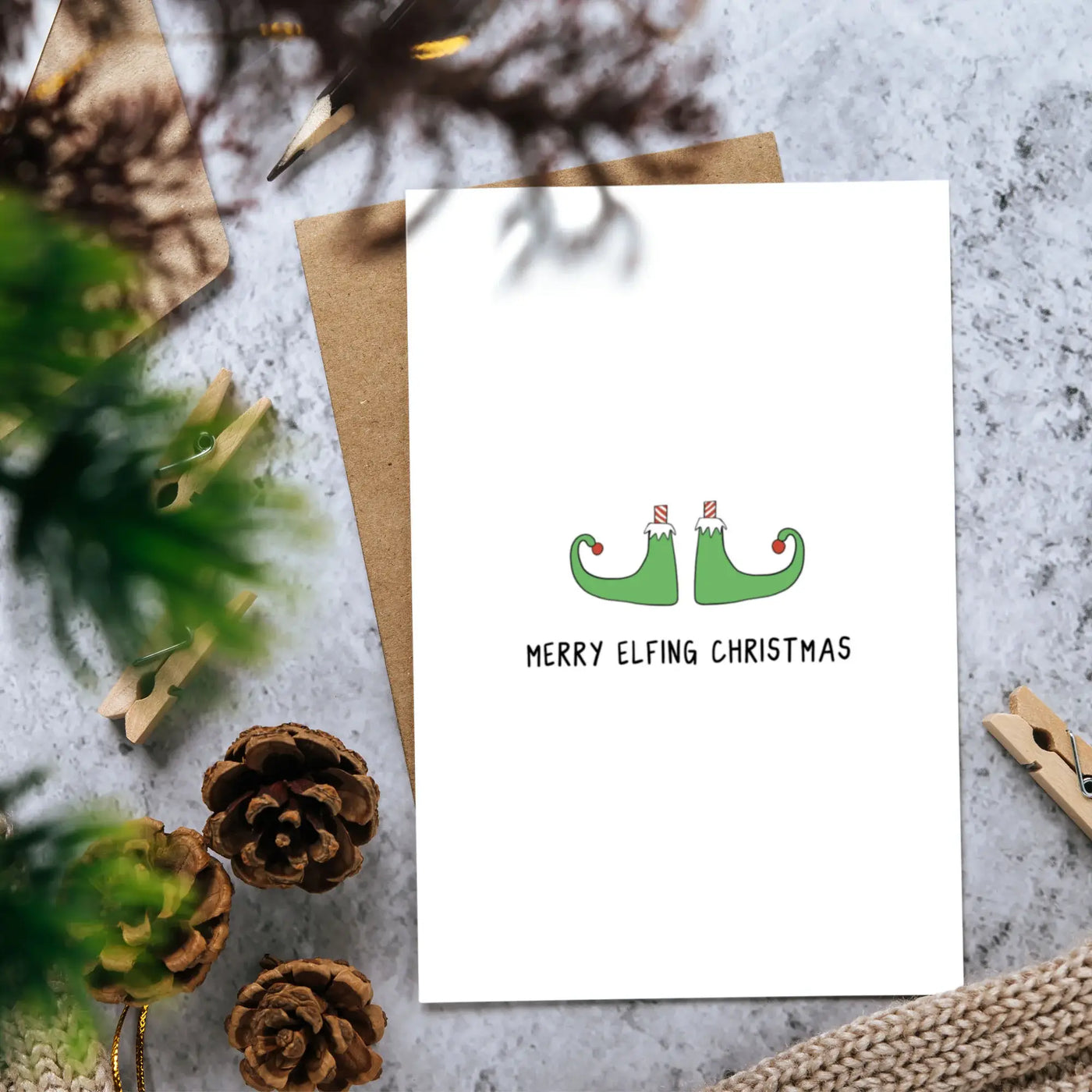 Merry Elfing Christmas | Christmas Card