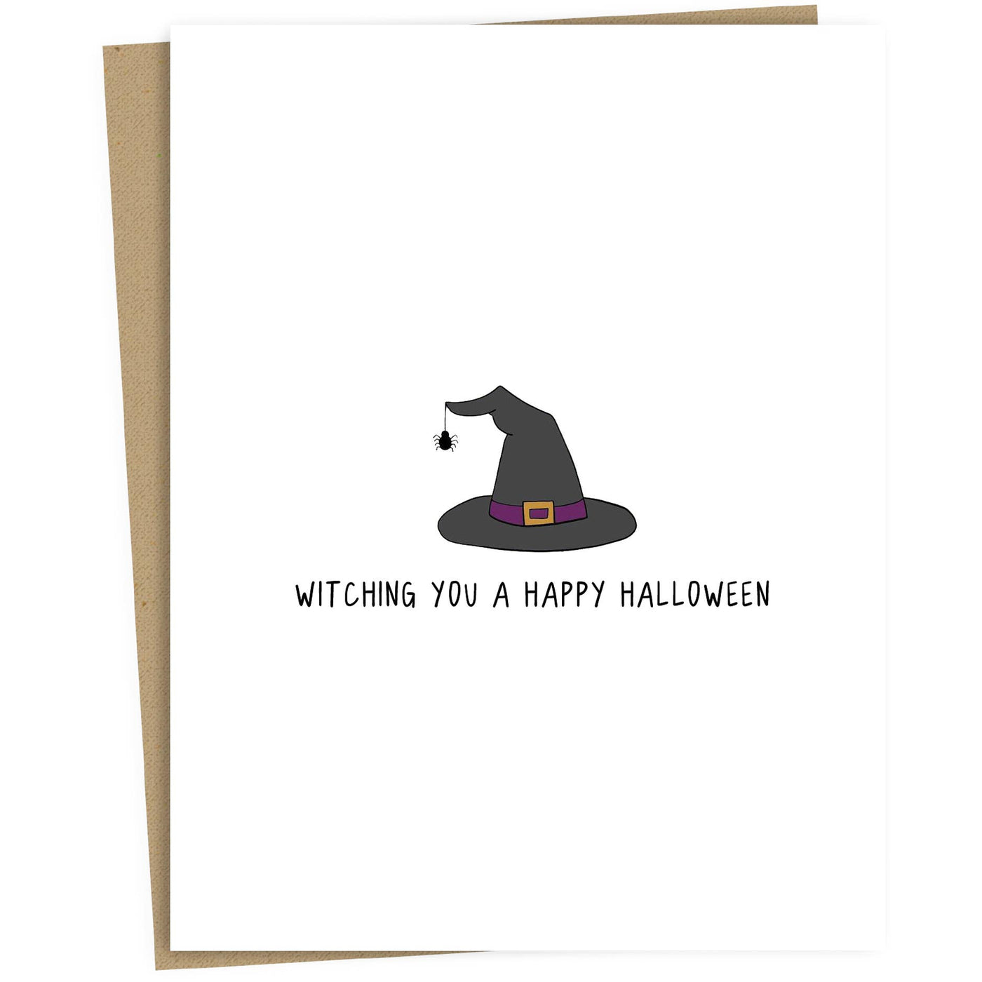 Witching You A Happy Halloween | Halloween Card