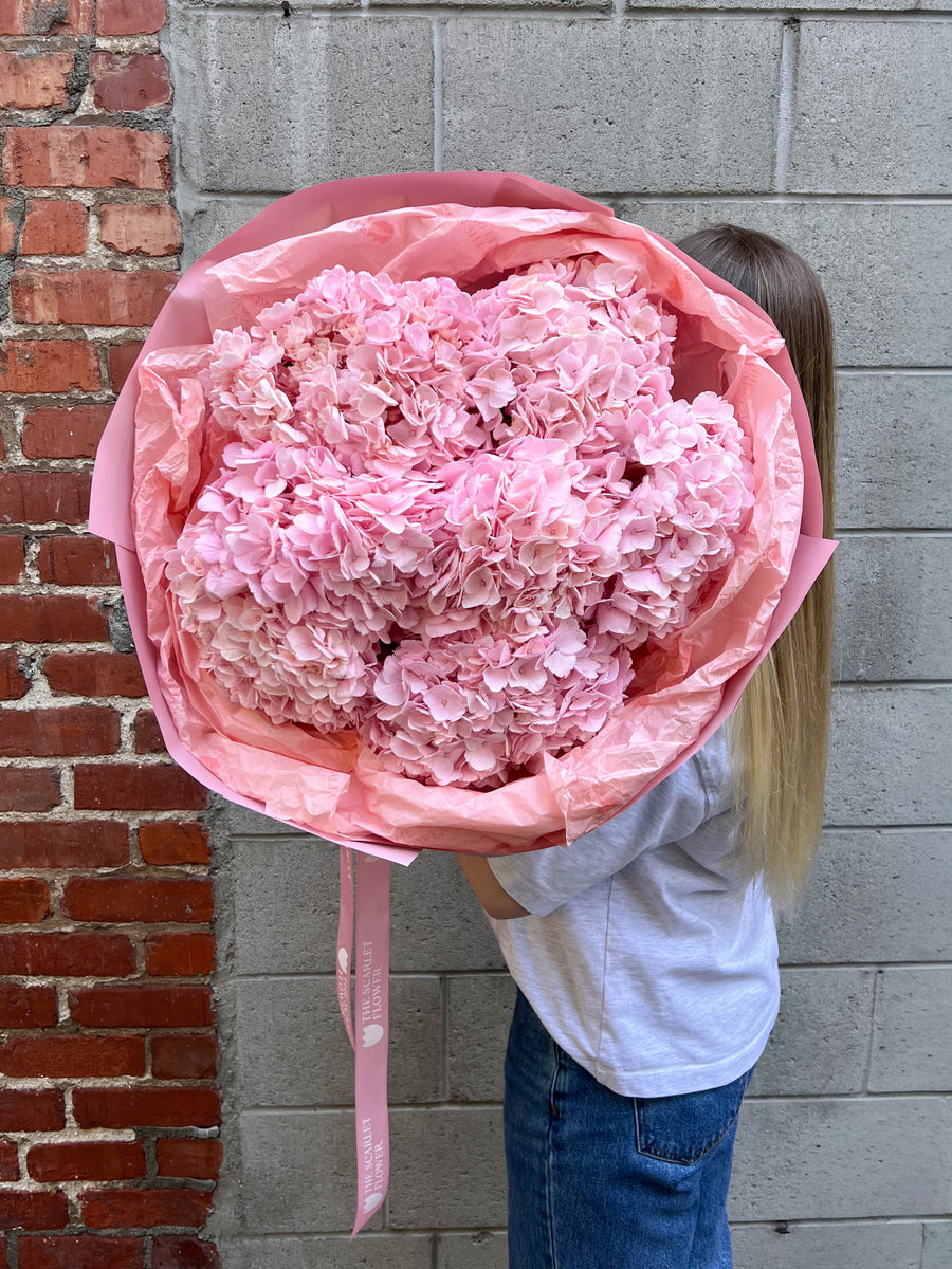 Bouquet - Pink Fluff - premium hydrangeas