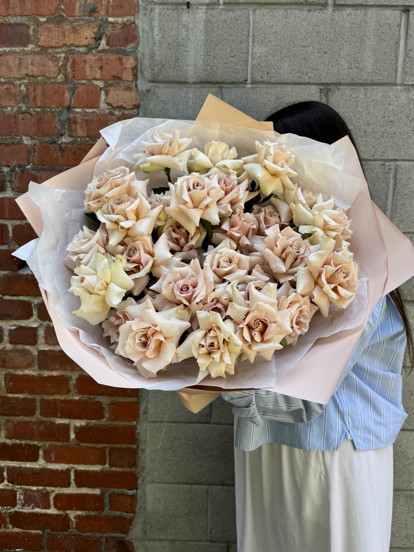 Reflexed Quicksand - same day delivery roses sweet-smelling