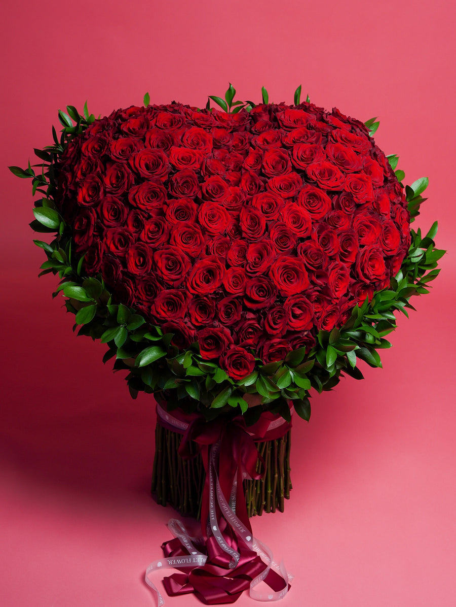 Bouquet - Heart of Roses