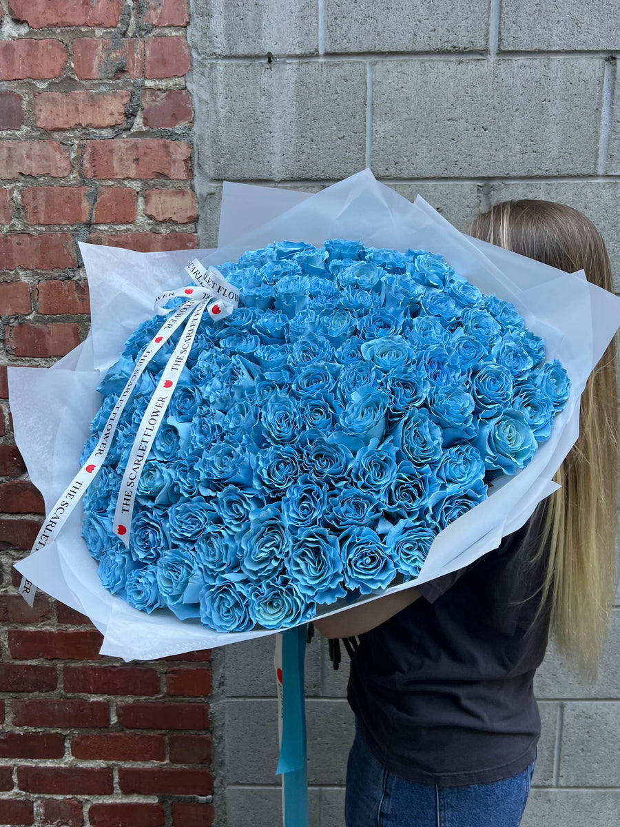 Bouquet - Blue Romance - roses