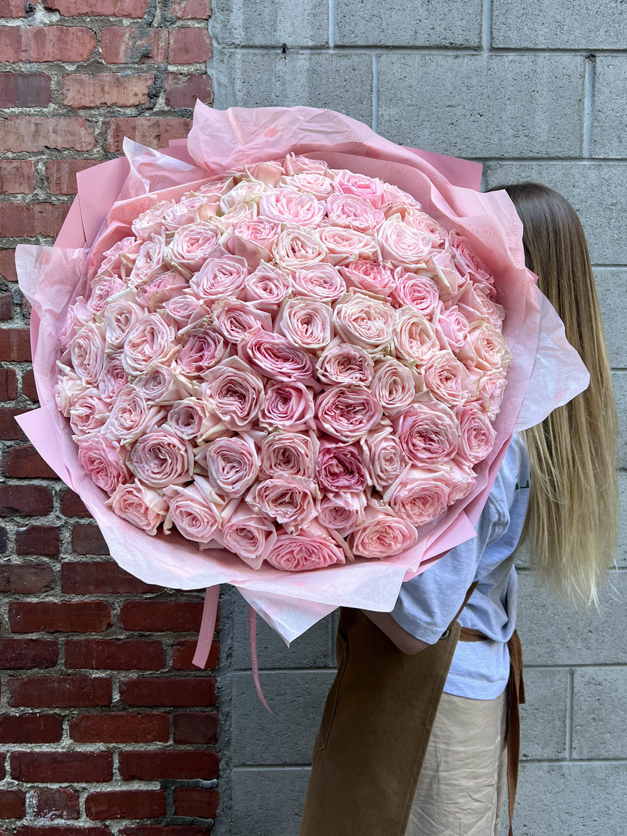 Bouquet - O’Hara Romance - peony garden roses