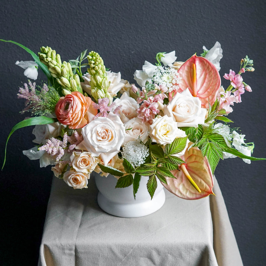 Centerpiece | Blush & Peach