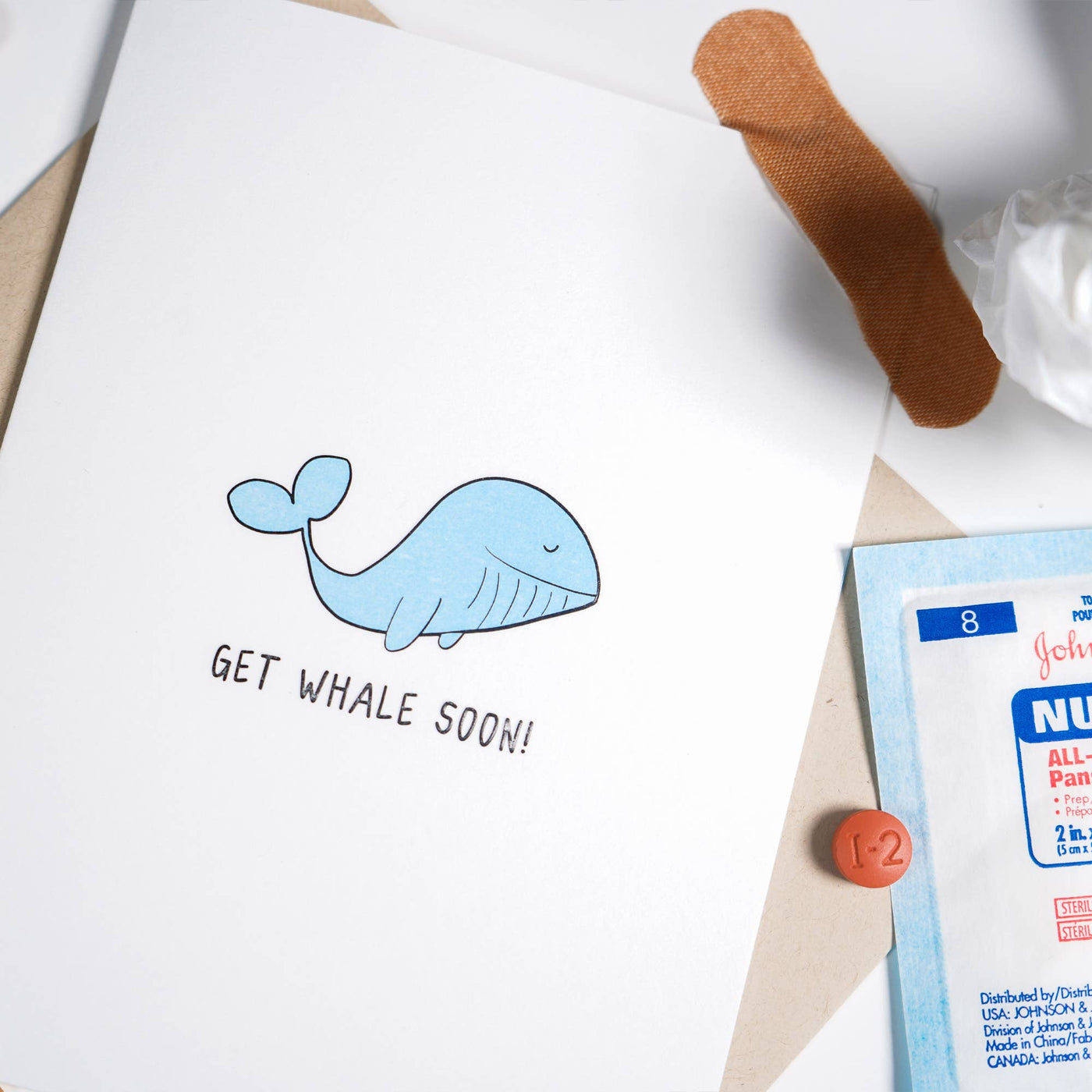 Get Whale Soon | Get Well Soon Card