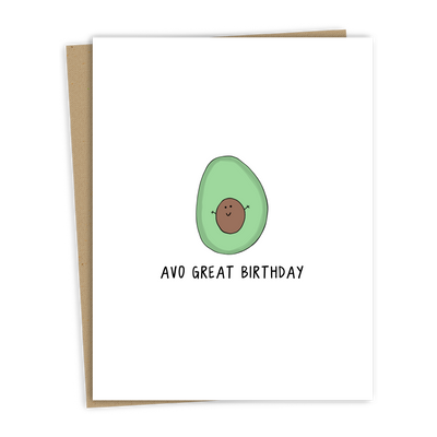 Avo Great Birthday | Birthday Card