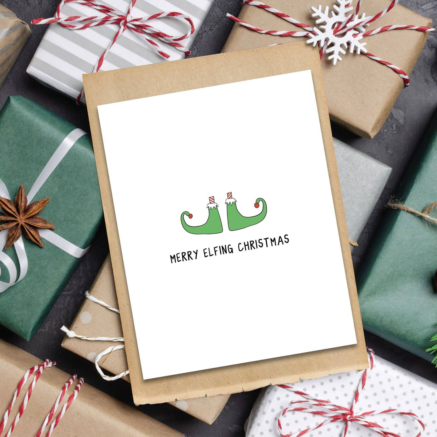 Merry Elfing Christmas | Christmas Card