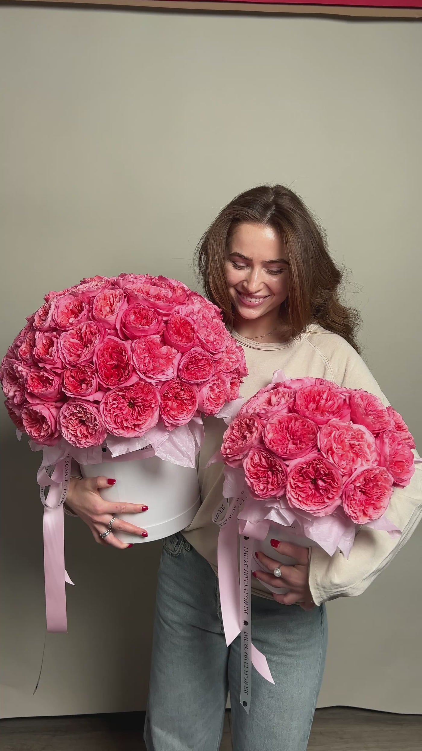Flower Box - Pure Sunset - Coral Candy X-Pression roses – THE