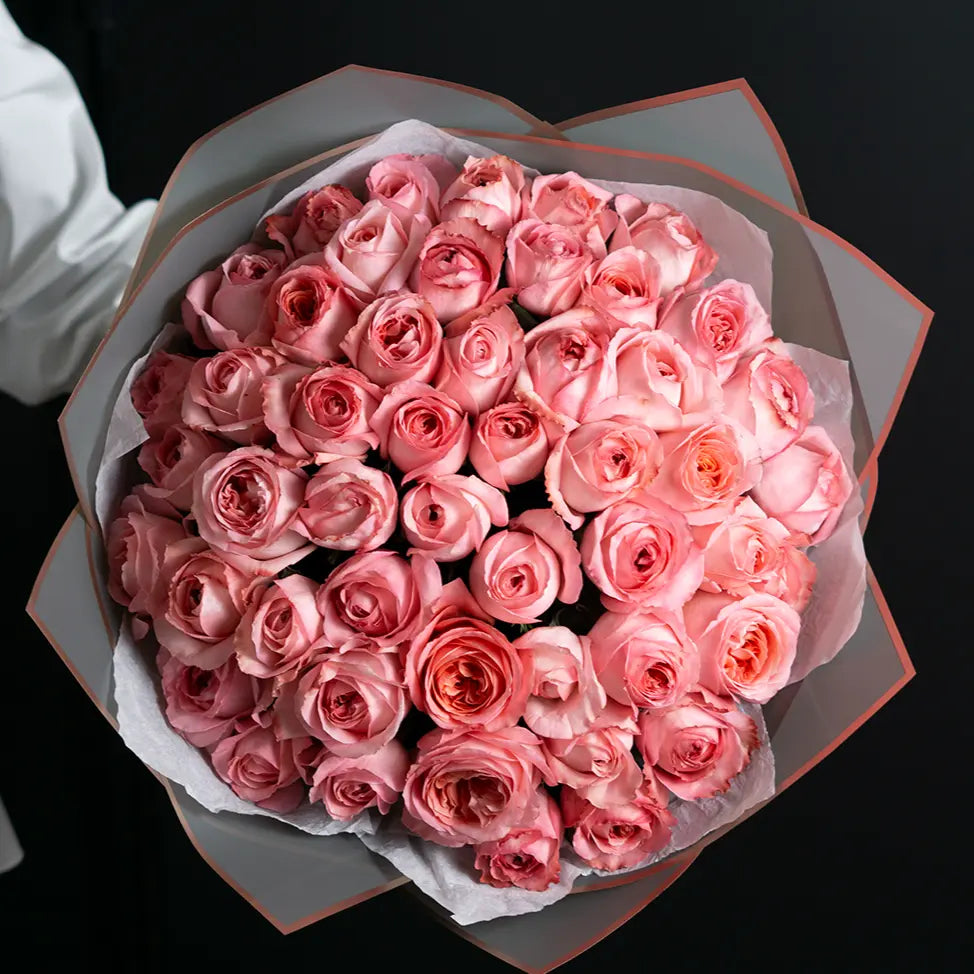 XPRESSION - Pink Xpression Roses 50 pcs – THE SCARLET FLOWER