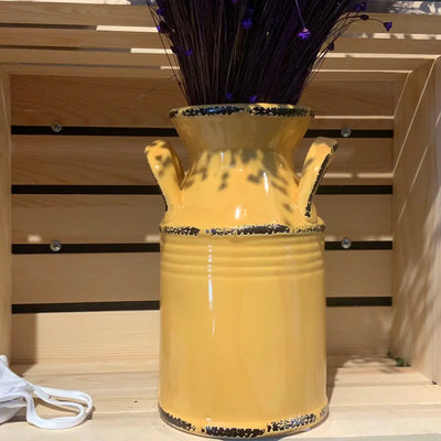 Yellow Vase 35.00 - THE SCARLET FLOWER